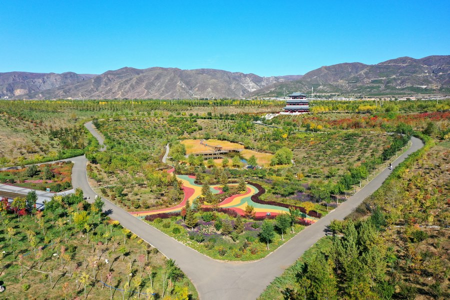 飛閱內(nèi)蒙古 秋色滿青城