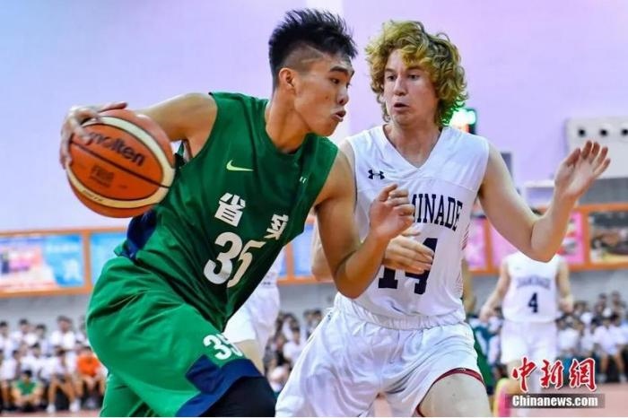　　資料圖：中美青少年籃球友誼賽。<a target='_blank' href='http://www.chinanews.com/'>中新社</a>記者 陳驥旻 攝