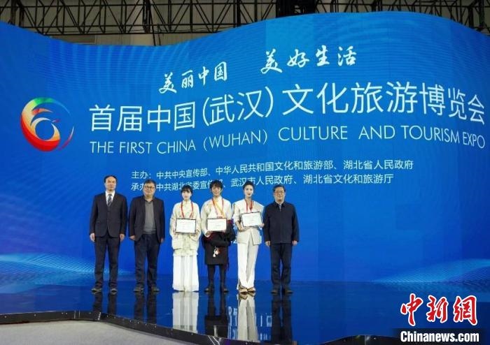 圖為，首屆中國(武漢)文化旅游博覽會現(xiàn)場 武漢文旅局供圖