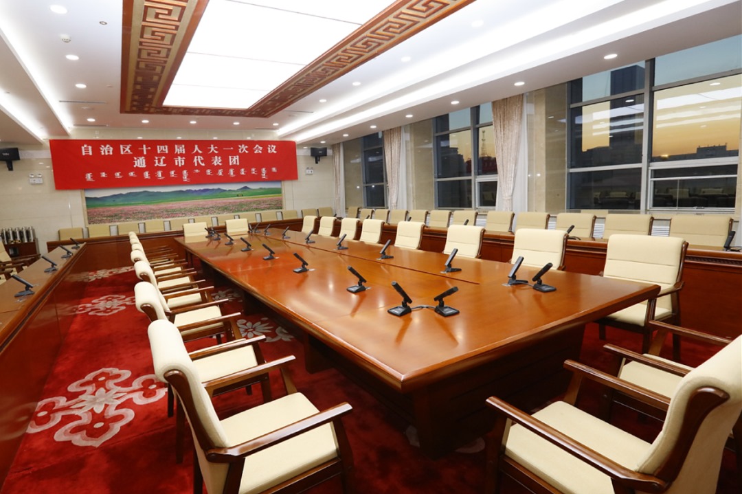 會場準備好了！