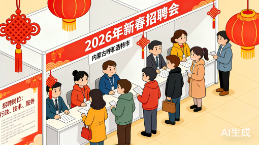 內(nèi)蒙古呼和浩特市舉辦2026年新春招聘會