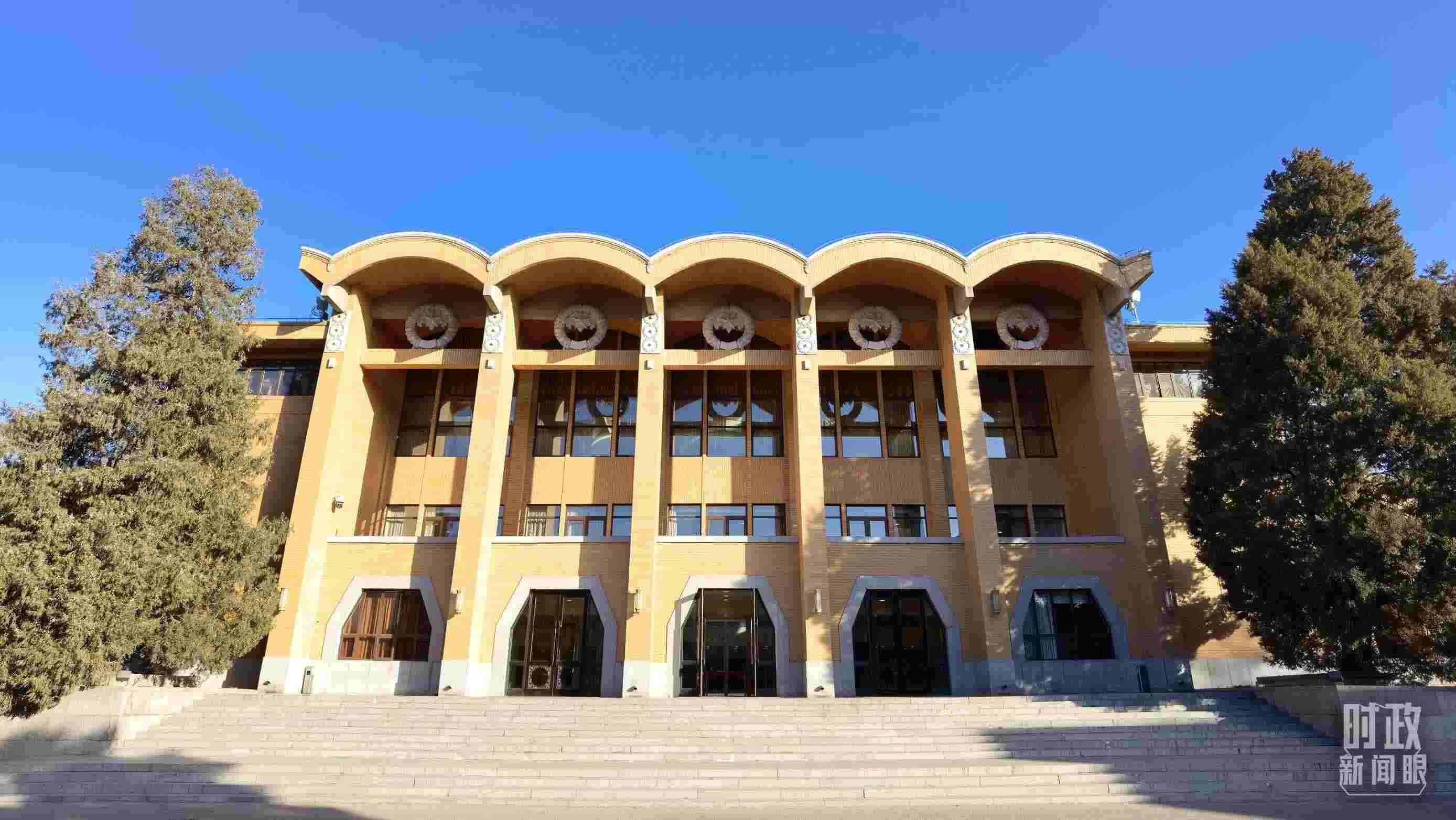 △2023年3月1日，中央黨校建校90周年慶祝大會在這里舉行。（總臺央視記者石丞拍攝）