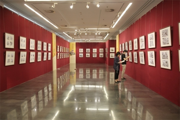 展覽現(xiàn)場。出版社供圖