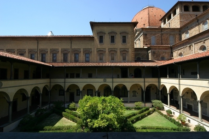 意大利美第奇洛倫佐圖書館。美第奇洛倫佐圖書館供圖