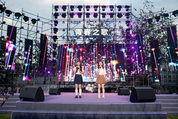 歌會(huì)現(xiàn)場(chǎng)。人民網(wǎng)記者 翁奇羽攝