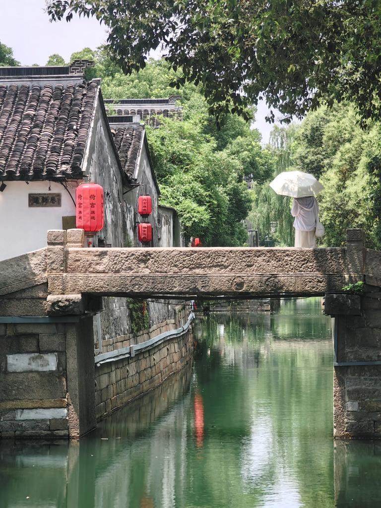 7月6日拍攝的平江歷史文化街區(qū)一景。新華社記者 楊依軍 攝