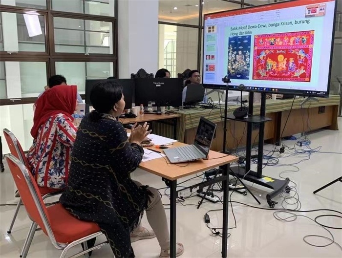 活動(dòng)現(xiàn)場(chǎng)。供圖：印尼三一一大學(xué)孔子學(xué)院