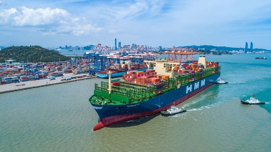 貨物從廈門自貿(mào)片區(qū)運(yùn)往全球。廈門自貿(mào)片區(qū)供圖