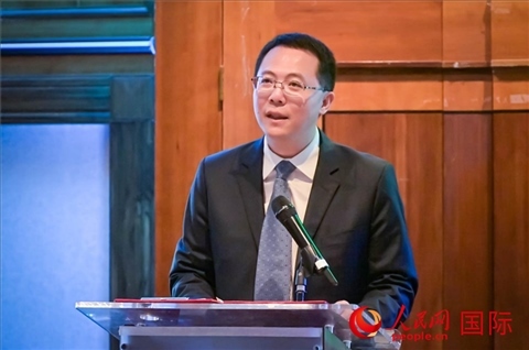 吳文海致辭。人民網(wǎng) 郭錦標攝