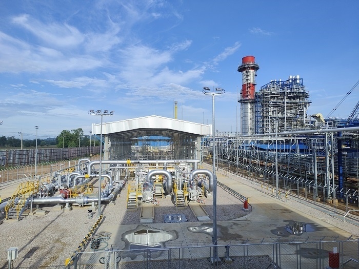 泰國新崗天然氣管道項目計量調(diào)壓站?？ì斎R 攝