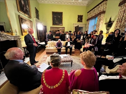 藝術(shù)節(jié)舉辦的人文交流活動(dòng)。主辦方供圖