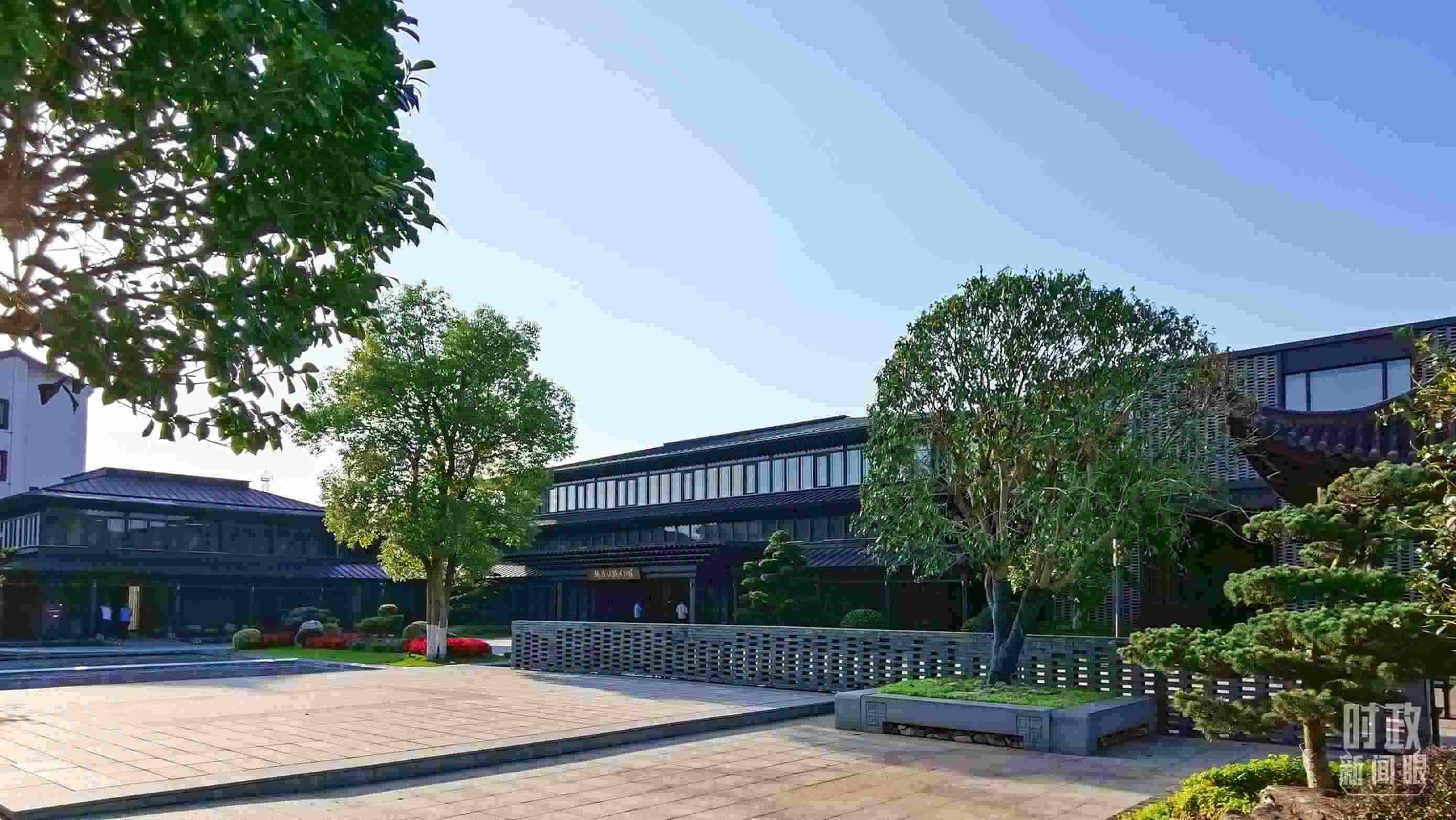 △楓橋經(jīng)驗(yàn)陳列館。（總臺(tái)央視記者陳漢章拍攝）