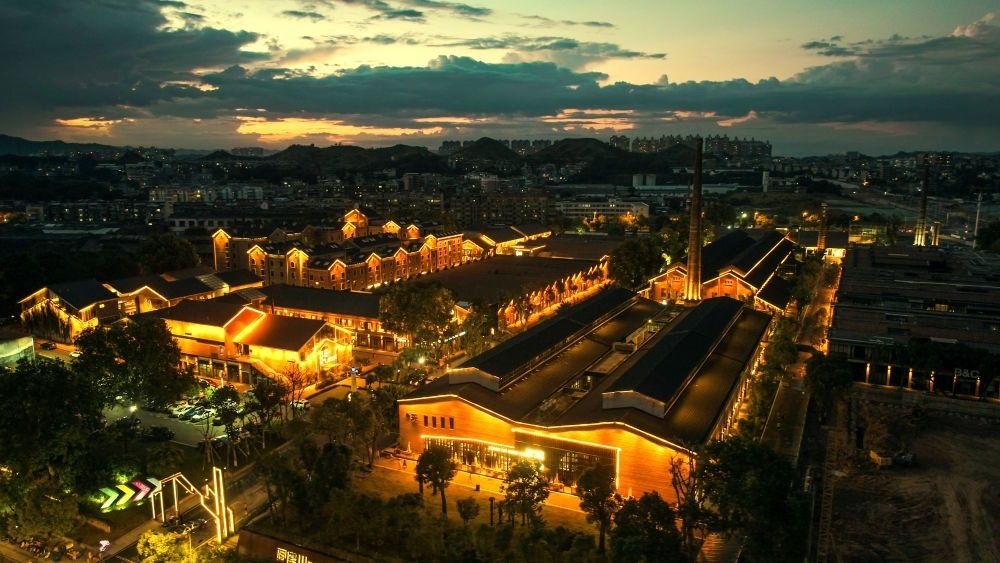 ↑ 景德鎮(zhèn)文創(chuàng)街區(qū)。