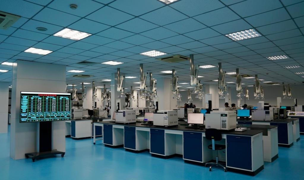 近日拍攝的公司檢驗(yàn)計(jì)量中心。新華社記者 胡晨歡 攝