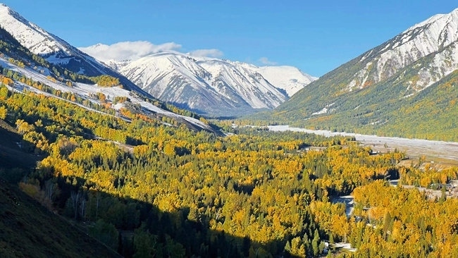 “新東方快車”沿途風景。