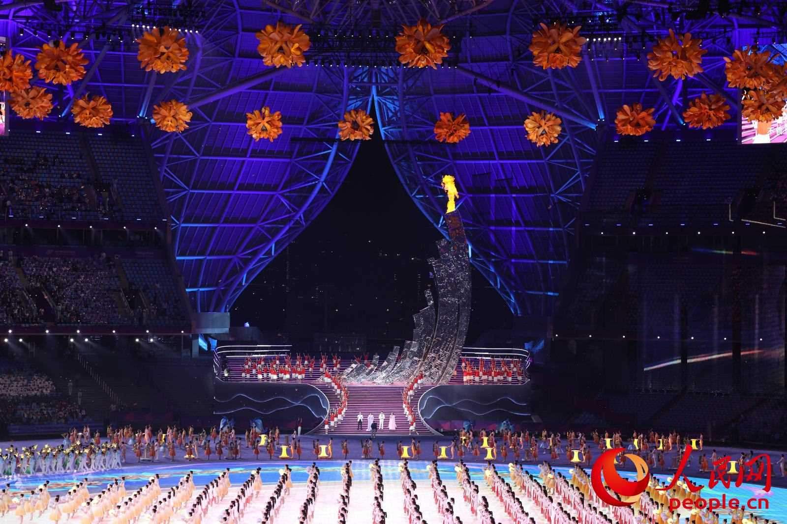 開(kāi)幕式現(xiàn)場(chǎng)。人民網(wǎng) 周靜圓攝