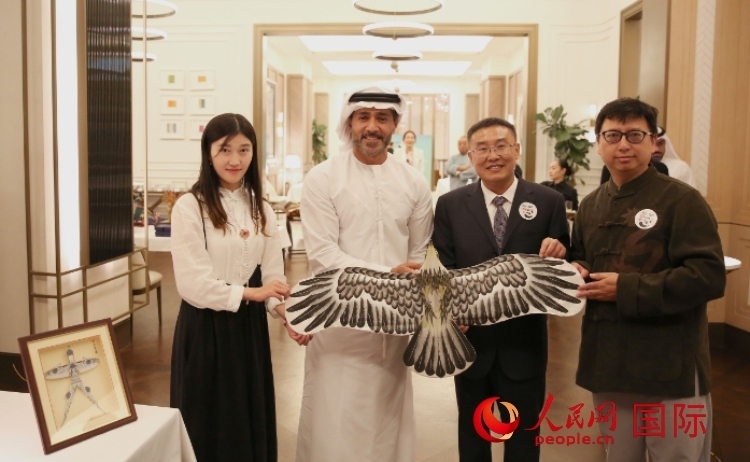 非遺展示。人民網(wǎng) 塔里克·易卜拉欣攝