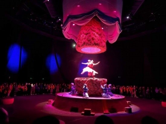 《天釀》演出場(chǎng)景。本報(bào)記者劉書文攝