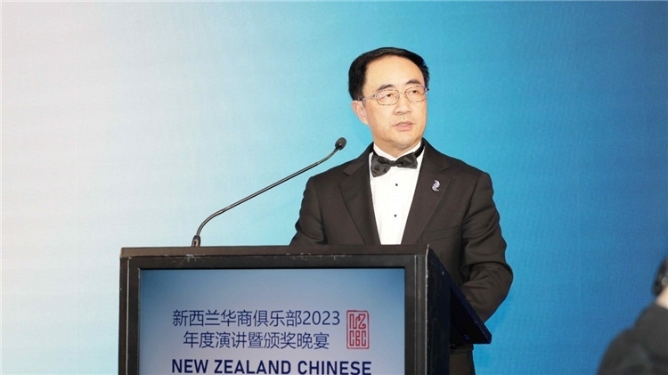 新西蘭華商聯(lián)合總會主席楊健。攝影：張凱