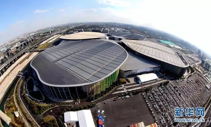 中國國際進(jìn)口博覽會舉辦場地——國家會展中心（上海）。新華社記者 凡軍 攝