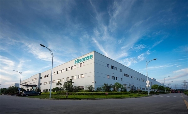 圖為海信江門(mén)“零碳工廠”。（受訪者供圖）