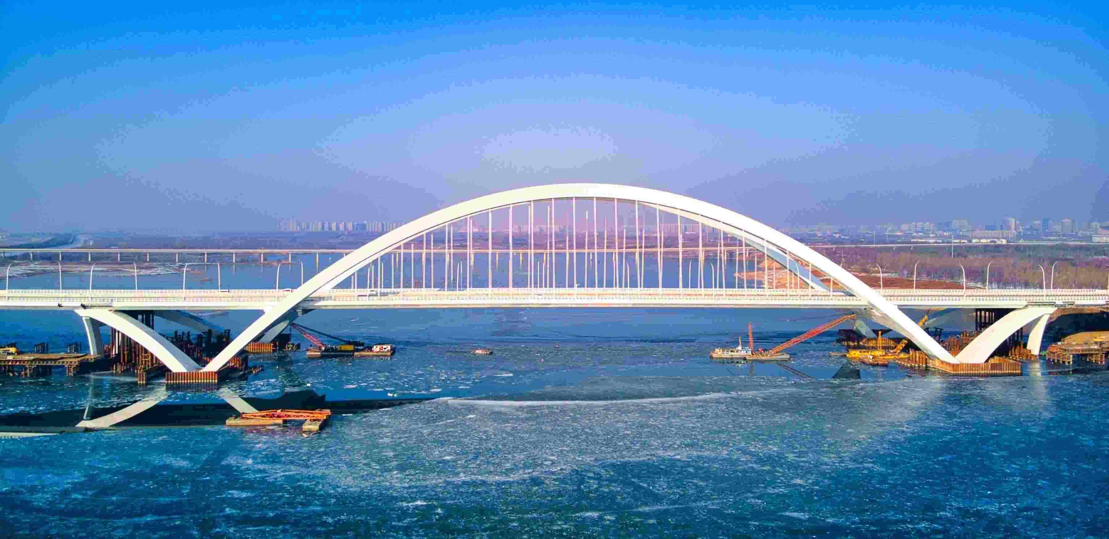 開通后的京雄大橋。受訪方供圖