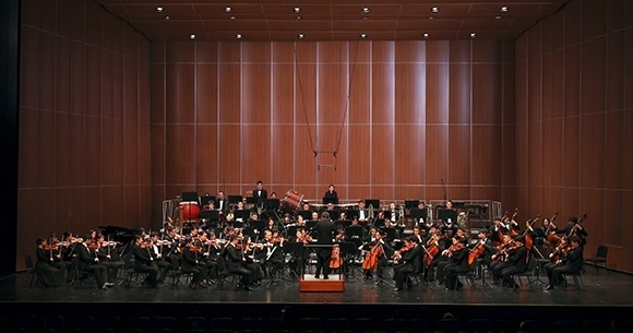 音樂會現(xiàn)場。學(xué)校供圖