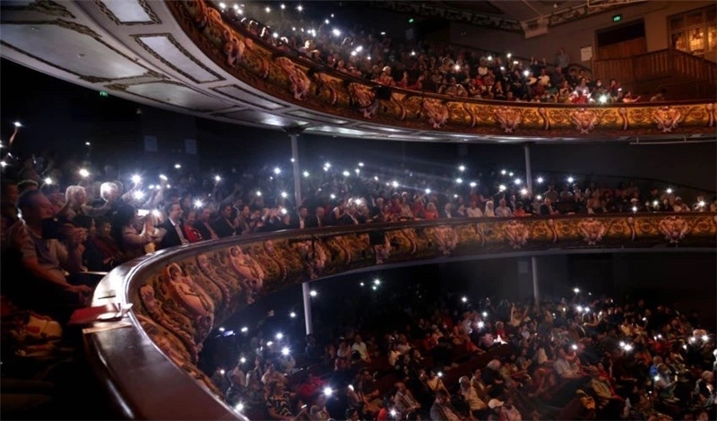 2024年“四海同春”慰僑訪演團亞太團新西蘭惠靈頓演出現(xiàn)場。圖片由陸欣讌、孟韜、葉勇提供