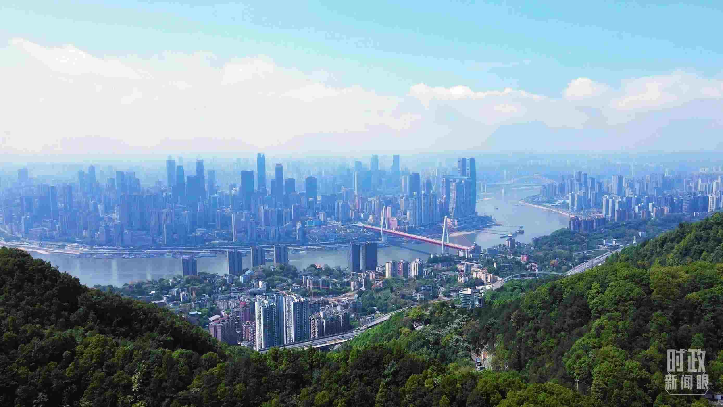 △重慶。（總臺記者謝鵬拍攝）