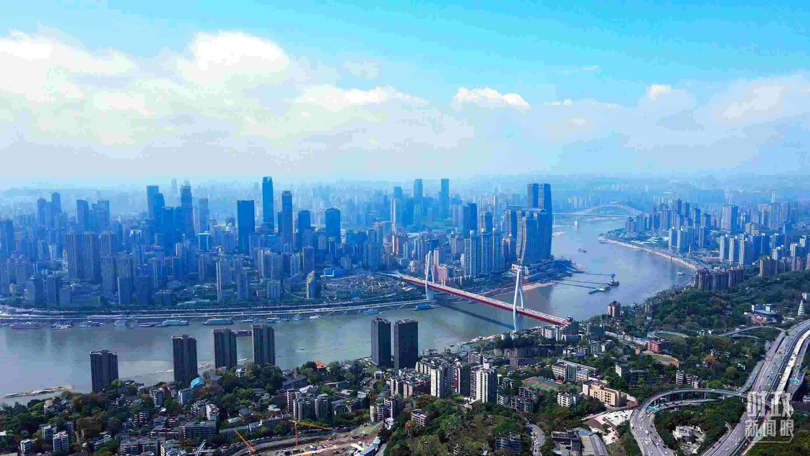 △重慶。（總臺記者謝鵬拍攝）