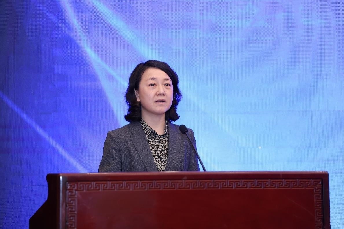 中華全國(guó)新聞工作者協(xié)會(huì)黨組成員、書記處書記吳兢致辭。主辦方供圖