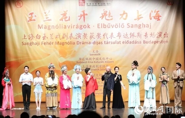 “玉蘭花開·魅力上海”走進(jìn)布達(dá)佩斯。葉辰亮攝