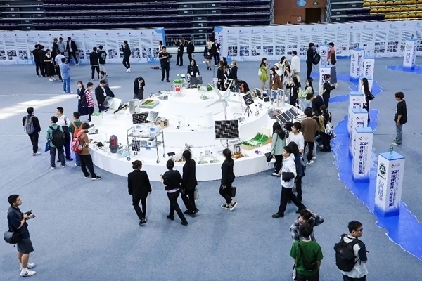 入圍決賽作品成果展。北京建筑大學供圖