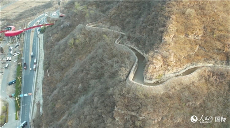 紅旗渠。人民網(wǎng)記者 劉寧攝