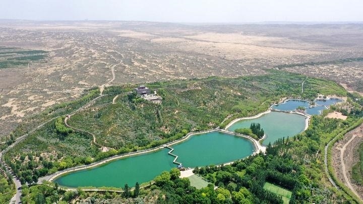△2023年6月7日，寧夏靈武市白芨灘國(guó)家級(jí)自然保護(hù)區(qū)。