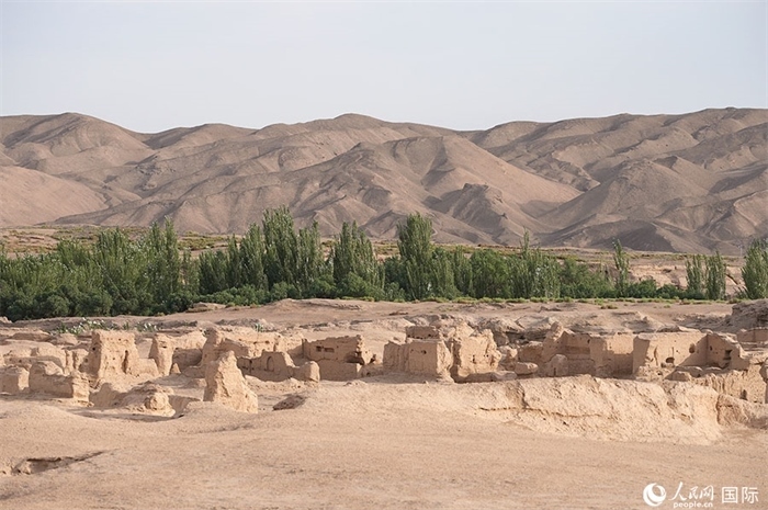 交河故城。人民網(wǎng)記者 張麗婭攝