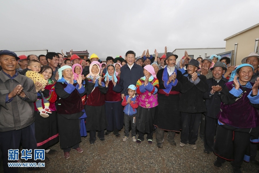 習近平總書記2016年8月23日上午來到海東市互助土族自治縣五十鎮(zhèn)班彥村，考察易地扶貧搬遷新村建設(shè)情況。