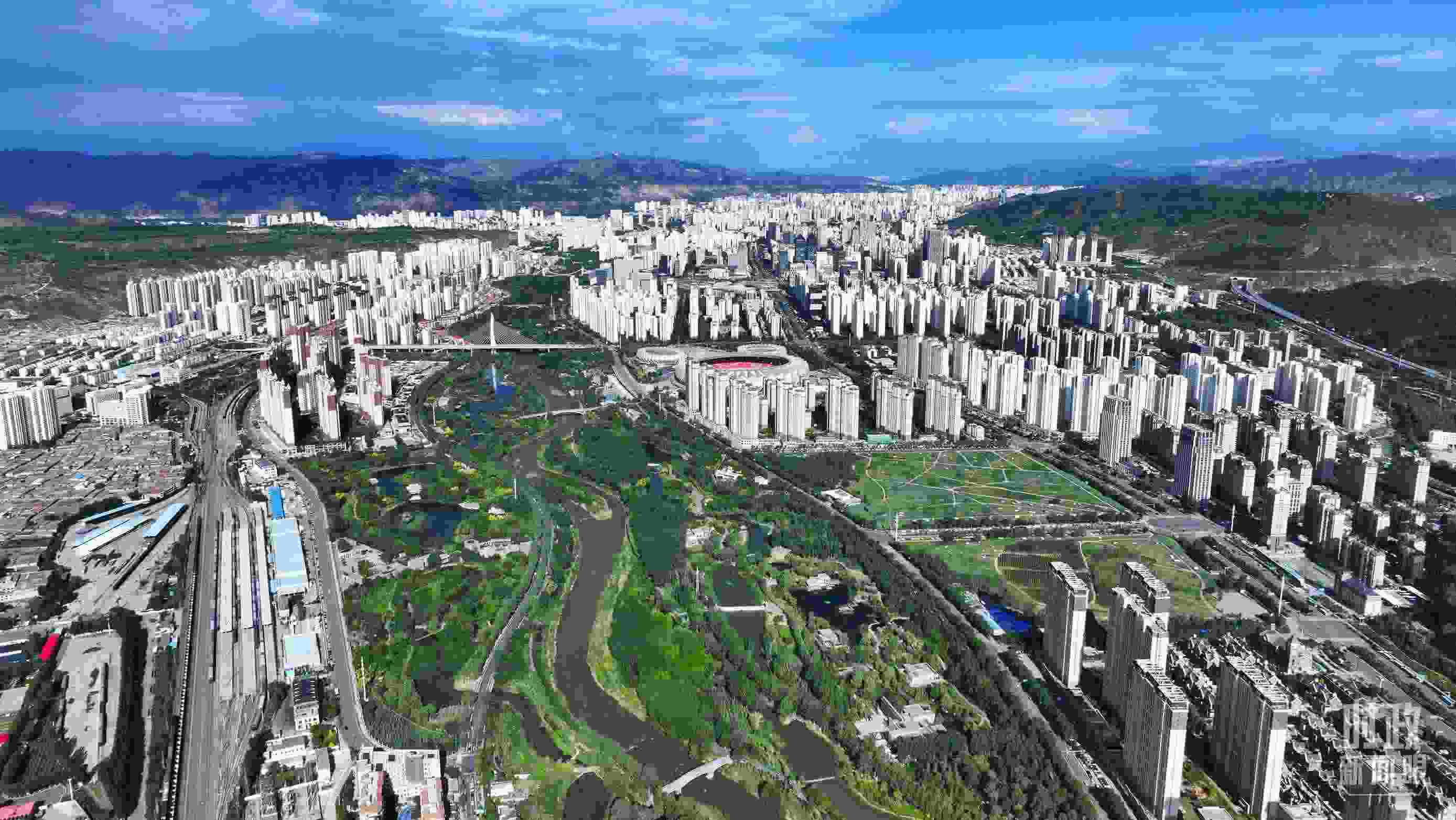 △青海西寧。（總臺央視記者范凱拍攝）