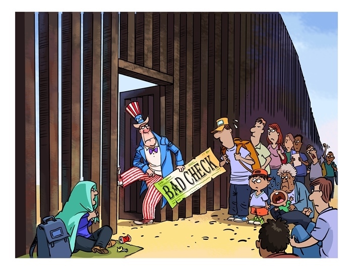 漫畫作者：馬宏亮（人民網(wǎng)版權(quán)圖片，未經(jīng)授權(quán)請勿轉(zhuǎn)載。）