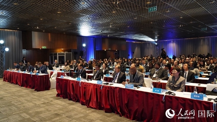 6月26日，北京—南非經(jīng)貿(mào)合作推介洽談會在約翰內(nèi)斯堡成功舉辦。人民網(wǎng) 劉暢攝