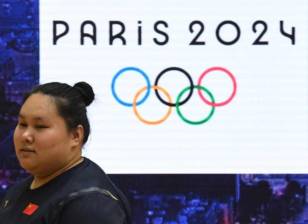 5月10日，國家隊選手李雯雯在訓練中。新華社記者 侯昭康 攝