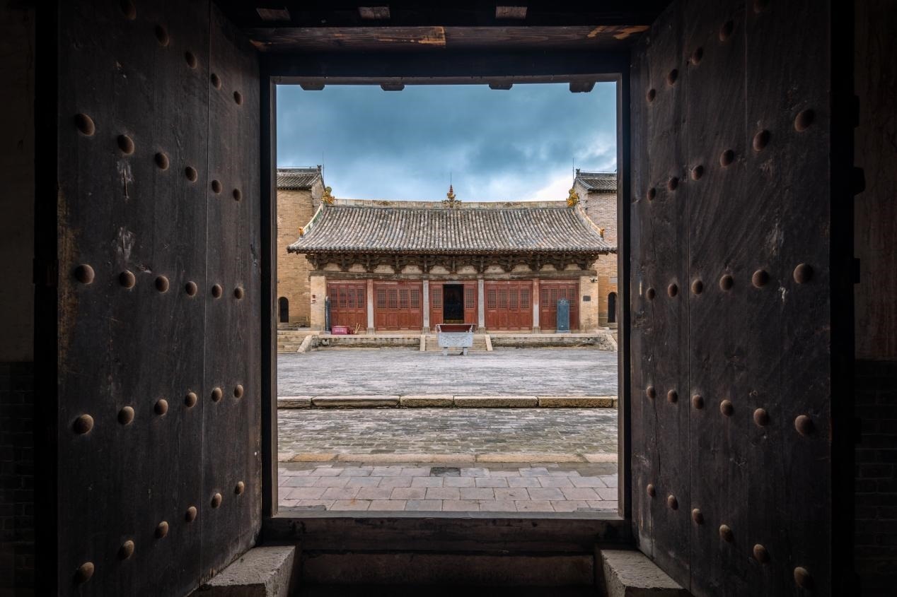 高平市崇明寺一角。蘇唐詩攝