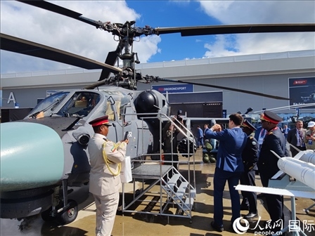 俄羅斯“軍隊-2024”國際軍事技術論壇現(xiàn)場。人民網(wǎng)記者 于宏建攝