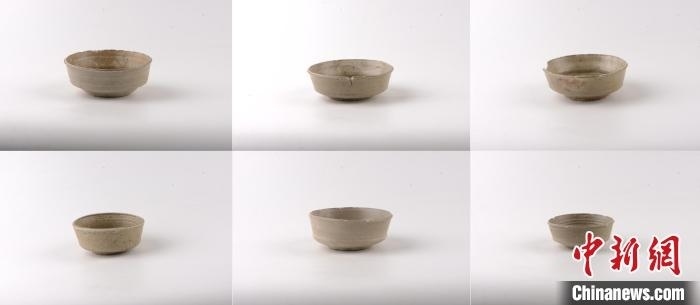 商周時(shí)期原始瓷碗。 寧波市文化遺產(chǎn)管理研究院供圖