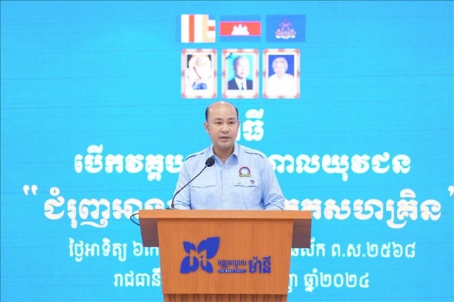 洪瑪尼在開(kāi)幕式致辭?；顒?dòng)主辦方供圖