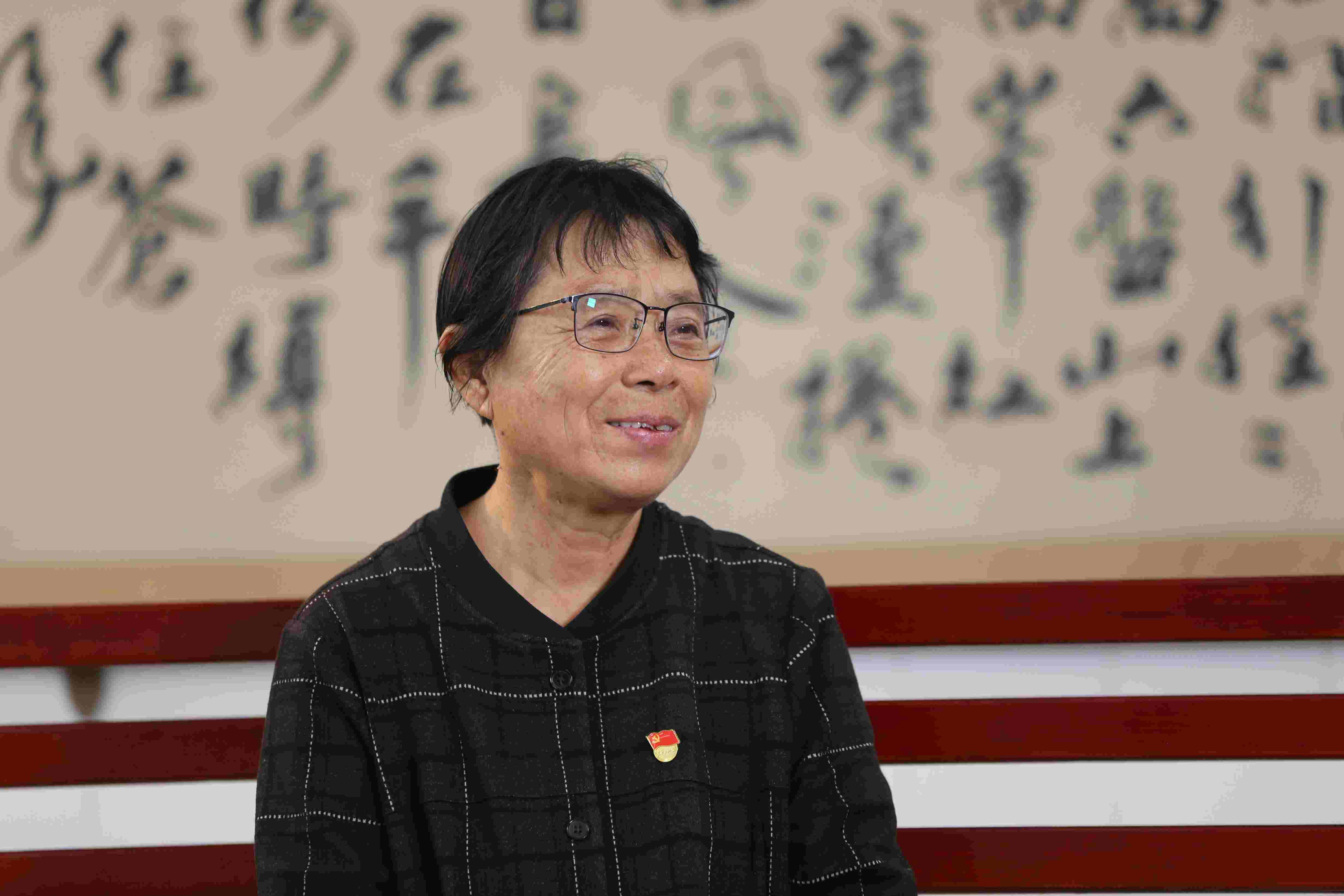 張桂梅。人民網記者 李發(fā)興攝