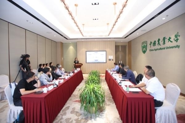 路演會現(xiàn)場。中國農(nóng)業(yè)大學(xué)供圖