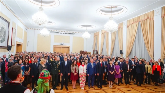 招待會(huì)現(xiàn)場(chǎng)。中國駐波蘭大使館供圖