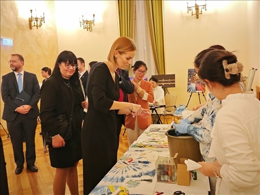 招待會(huì)現(xiàn)場。中國駐匈牙利大使館供圖