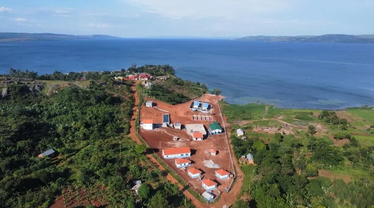 烏干達(dá)布伊奎供水項(xiàng)目建設(shè)完成。中鐵十局非洲公司供圖